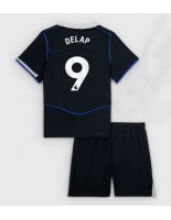 Chelsea Liam Delap #9 Tredjedraktsett Barn 2025-26 Korte ermer (+ bukser)
